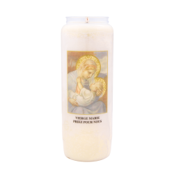 NEUVAINE DÉCORÉE VIERGE MARIE