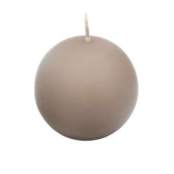 BOULE LAQUÉE GRIS CLAIR